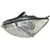 HEAD LAMP LH W/O HID W/O SVT W/CHROME BEZEL HQ REPLACEMENT FOR FORD FOCUS 2000 PARTSLINK NUMBER  FO2502171