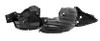 FENDER LINER RH  REPLACEMENT FOR MAZDA MAZDA 3 SPORT (CANADA) 2015 PARTSLINK NUMBER  	MA1249145
