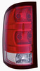 TAIL LAMP LH BASE MODEL W/DARK TRIM/LARGE BULB CAPA  REPLACEMENT FOR CHEVROLET PICKUP CHEVY SILVERADO HYBRID 2013 PARTSLINK NUMBER  GM2800254C