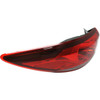TAIL LAMP LH CAPA  REPLACEMENT FOR MAZDA MAZDA 6 2015 PARTSLINK NUMBER  MA2804113C