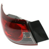 TAIL LAMP LH HQ  REPLACEMENT FOR MAZDA MAZDA 6 2015 PARTSLINK NUMBER  MA2804113