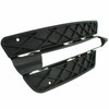 GRILLE LOWER (BEZEL) LH W/AMG PKG BLACK  REPLACEMENT FOR MERCEDES C250 2015 PARTSLINK NUMBER  MB1038126