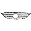 GRILLE INNER MATTE DARK GRAY  REPLACEMENT FOR MERCEDES C400 2015 PARTSLINK NUMBER  MB1200172