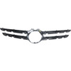 GRILLE MOULDING W/CAMERA HOLE/MOULDING HOLE SILVER GRAY  REPLACEMENT FOR MERCEDES C400 2015 PARTSLINK NUMBER  MB1210116