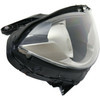 HEAD LAMP RH HALOGEN BLACK HOUSING CPE W/O CORNERING LAMP HQ  REPLACEMENT FOR MERCEDES C63 AMG (2-DOOR ) 2015 PARTSLINK NUMBER  	MB2503186