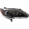 HEAD LAMP RH HALOGEN BLACK BEZEL S MODEL HQ  REPLACEMENT FOR CHRYSLER 200 CONVERTIBLE 2013 PARTSLINK NUMBER  CH2519141
