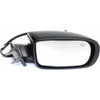 DOOR MIRROR RH POWER HTD PTM W/MEMORY W/O AUTO DIMMING MANUAL FOLD   REPLACEMENT FOR CHRYSLER 300 2013 PARTSLINK NUMBER  CH1321404