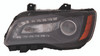 HEAD LAMP LH HALOGEN BLACK BEZEL HQ   REPLACEMENT FOR CHRYSLER 300 2013 PARTSLINK NUMBER  CH2502235