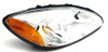 HEAD LAMP RH W/O 2003 CENTENNIAL PKG HQ REPLACEMENT FOR FORD TAURUS 2000 PARTSLINK NUMBER  FO2503169