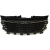 GRILLE MATTE-BLACK W/CHROME FRAME  REPLACEMENT FOR CHRYSLER TOWN AND COUNTRY 2013 PARTSLINK NUMBER  CH1200350