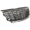 GRILLE MATTE-BLACK W/CHROME FRAME  REPLACEMENT FOR CHRYSLER TOWN AND COUNTRY 2013 PARTSLINK NUMBER  CH1200350