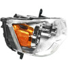 HEAD LAMP RH QUAD HALOGEN CHROME CODE LME (2 ADJUSTORS) REPLACEMENT FOR CHRYSLER TOWN AND COUNTRY 2013 PARTSLINK NUMBER  CH2503192V