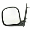 DOOR MIRROR LH MANUAL TEXTURED REPLACEMENT FOR GMC VAN GMC SAVANA 2000 PARTSLINK NUMBER  GM1320245
