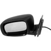 DOOR MIRROR LH POWER HTD TEXTURED WITH BLACK 10 HOLE/5 PIN CONNECTOR   REPLACEMENT FOR DODGE CARAVAN 2013 PARTSLINK NUMBER  CH1320291