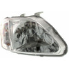HEAD LAMP RH HQ REPLACEMENT FOR HONDA CIVIC COUPE 2000 PARTSLINK NUMBER  HO2503113