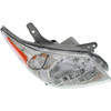 HEAD LAMP RH CHROME HOUSING HQ REPLACEMENT FOR PONTIAC VIBE 2005 PARTSLINK NUMBER GM2503249