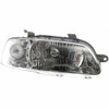 HEAD LAMP RH HQ REPLACEMENT FOR PONTIAC WAVE SEDAN (CANADA) 2005 PARTSLINK NUMBER GM2503241