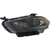HEAD LAMP LH HALOGEN BLACK BEZEL W/O LOGO HQ	  REPLACEMENT FOR DODGE DART 2013 PARTSLINK NUMBER  CH2502240