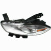 HEAD LAMP LH HALOGEN CHROME BEZEL CAPA  REPLACEMENT FOR DODGE DART 2013 PARTSLINK NUMBER  CH2518143C