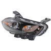 HEAD LAMP RH HALOGEN BLACK BEZEL W/O LOGO CAPA  REPLACEMENT FOR DODGE DART 2013 PARTSLINK NUMBER  CH2503240C
