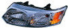 HEAD LAMP LH CAPA REPLACEMENT FOR SATURN ION SEDAN 2005 PARTSLINK NUMBER GM2502231C