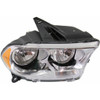 HEAD LAMP RH HALOGEN WITH CHROME TRIM CAPA   REPLACEMENT FOR DODGE DURANGO 2013 PARTSLINK NUMBER  CH2503228C