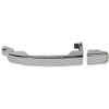 DOOR HANDLE FR RH OUTER CREW CAB W/OFFROAD PKG CHROME   REPLACEMENT FOR NISSAN FRONTIER PICKUP 2015 PARTSLINK NUMBER  	NI1311120