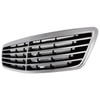 GRILLE CHROME/BLACK REPLACEMENT FOR MERCEDES S500 2000 PARTSLINK NUMBER  MB1200115