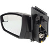 DOOR MIRROR LH POWER PTM HTD W/SPOTTER W/O BLIND SPOT/MEMORY   REPLACEMENT FOR FORD ESCAPE 2013 PARTSLINK NUMBER  FO1320436