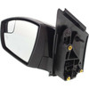 DOOR MIRROR LH POWER PTM HTD W/SPOTTER/MEMORY W/O BLIND SPOT   REPLACEMENT FOR FORD ESCAPE 2013 PARTSLINK NUMBER  FO1320437