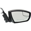 DOOR MIRROR RH POWER PTM HTD W/SPOTTER/MEMORY W/O BLIND SPOT   REPLACEMENT FOR FORD ESCAPE 2013 PARTSLINK NUMBER  FO1321437