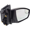 DOOR MIRROR RH POWER PTM HTD W/SPOTTER/MEMORY W/O BLIND SPOT   REPLACEMENT FOR FORD ESCAPE 2013 PARTSLINK NUMBER  FO1321437