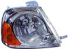 HEAD LAMP RH HQ REPLACEMENT FOR SUZUKI XL7 2005 PARTSLINK NUMBER SZ2503117