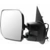 DOOR MIRROR RH POWER CHROME HTD W/TOW  REPLACEMENT FOR NISSAN NV3500 2015 PARTSLINK NUMBER  NI1321222