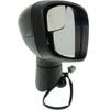 DOOR MIRROR LH POWER PTM W/BLIND SPOT W/O HEAT  REPLACEMENT FOR FORD FIESTA SEDAN 2013 PARTSLINK NUMBER  FO1320458