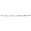 BUMPER MOULDING FR CHROME USA BUILT EXCLUDE SELECT REPLACEMENT FOR NISSAN ROGUE 2015 PARTSLINK NUMBER  NI1044109