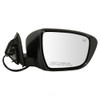 DOOR MIRROR RH POWER HTD W/CHROME BASE/PTM COVER/SIGNAL USA BUILT REPLACEMENT FOR NISSAN ROGUE 2015 PARTSLINK NUMBER  NI1321285