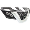 GRILLE PAINTED BLACK W/CHROME MOULDING W/CAMERA HOLE  REPLACEMENT FOR NISSAN ROGUE 2015 PARTSLINK NUMBER  NI1200259