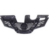 GRILLE PAINTED BLACK W/CHROME MOULDING W/O CAMERA HOLE REPLACEMENT FOR NISSAN ROGUE 2015 PARTSLINK NUMBER  NI1200258