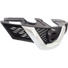 GRILLE PAINTED BLACK W/CHROME MOULDING W/O CAMERA HOLE REPLACEMENT FOR NISSAN ROGUE 2015 PARTSLINK NUMBER  NI1200258