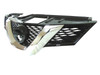 GRILLE PTD BLACK W/O CAMERA HOLE KOREA BUILT REPLACEMENT FOR NISSAN ROGUE 2015 PARTSLINK NUMBER  NI1200304