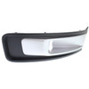 FOG LAMP BEZEL FR RH SILVER BLACK   REPLACEMENT FOR FORD FLEX 2013 PARTSLINK NUMBER  FO1039130