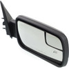 DOOR MIRROR RH POWER HTD PTM W/BLIND SPOT SE MODEL   REPLACEMENT FOR FORD FLEX 2013 PARTSLINK NUMBER  FO1321444