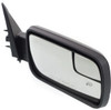 DOOR MIRROR LH POWER HTD PTM W/BLIND SPOT SE MODEL   REPLACEMENT FOR FORD FLEX 2013 PARTSLINK NUMBER   FO1320444