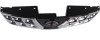 GRILLE CHROME/BLACK W/O CAMERA EXCLUDE KROM PKG  REPLACEMENT FOR NISSAN ROGUE SELECT (JAPAN) 2015 PARTSLINK NUMBER  	NI1200249