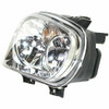 HEAD LAMP RH W/FOG (CHROME BEZEL) HQ REPLACEMENT FOR  VOLKSWAGEN GOLF 2000 PARTSLINK NUMBER  VW2503114