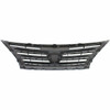 GRILLE PAINTED DARK SILVER/BLACK W/CHROME MLDG SR  REPLACEMENT FOR NISSAN SENTRA 2015 PARTSLINK NUMBER  	NI1200253
