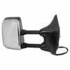 DOOR MIRROR RH POWER HTD MEMORY W/BIG TOW PKG CHROME FOR LE MODEL 04-15/SL 2014  REPLACEMENT FOR NISSAN TITAN PICKUP 2015 PARTSLINK NUMBER  NI1321204