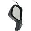 DOOR MIRROR LH POWER PTM FOLDING  REPLACEMENT FOR NISSAN VERSA HATCHBACK 2015 PARTSLINK NUMBER  NI1320252