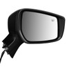 DOOR MIRROR RH POWER W/HTD/CAMERA MANUAL FOLDING CONVEX S/S PLUS/SL/SV   REPLACEMENT FOR NISSAN VERSA HATCHBACK 2015 PARTSLINK NUMBER NI1321265